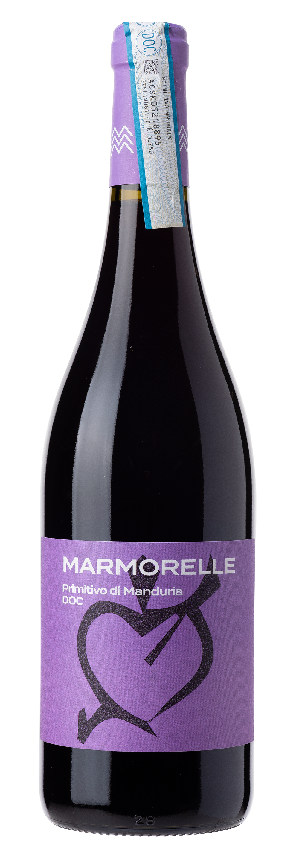 Rubino Marmorelle Primitivo di Manduria viDeli DOC | - guter einfach Wein