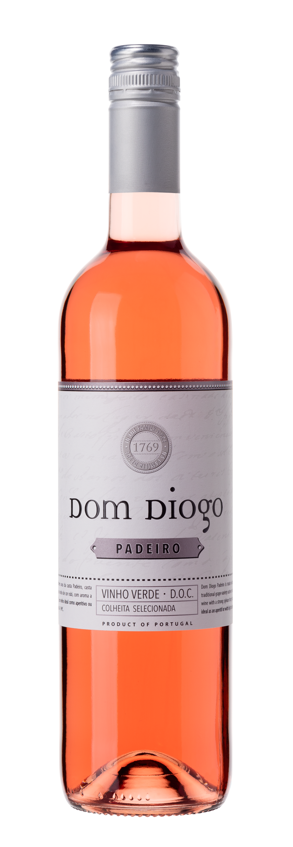 Vinho Verde Diogo Rosé Dom Raza Padeiro Quinta 2022 da